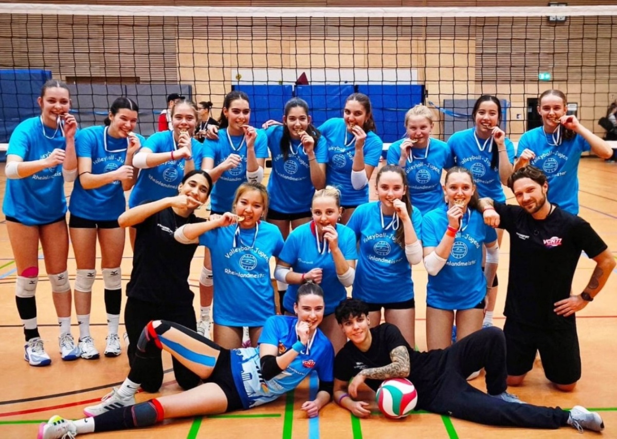 Erfolgsserie des VC Neuwied: Volleyball-Jugend sichert vierten Rheinland-Titel