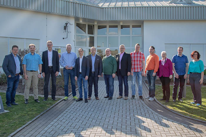 Markus Buhr, Uwe Gerhards, Bernd Steudter, Joachim Altmann, Marcus Weingarten, Michael Grg, Joachim Schrder, Thomas Schenkelberg, Markus Flier, Daniel Becker, Petra Buhr, Andreas Strmer, Nicole Duck. Es fehlen: Volker Scheer, Stefanie Schroeder. Foto: privat 