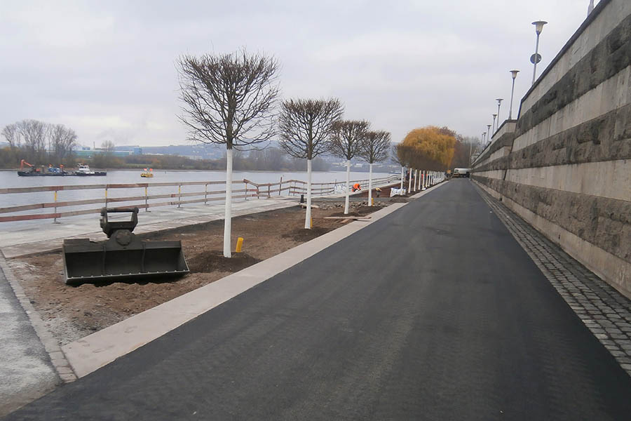 Neue Uferpromenade Neuwied nimmt konkrete Gestalt an  