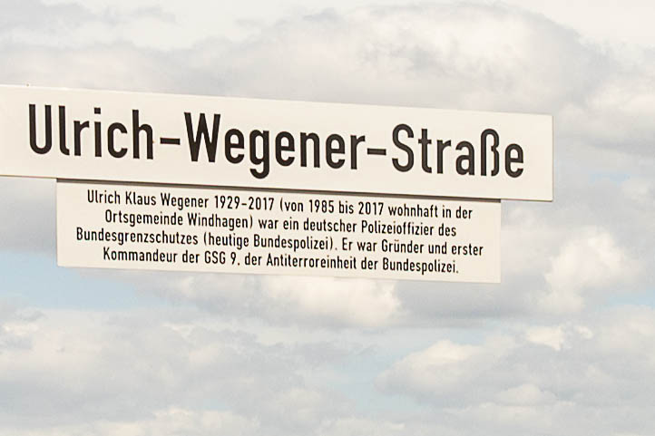 Windhagen widmet Ulrich Wegener eine Strae