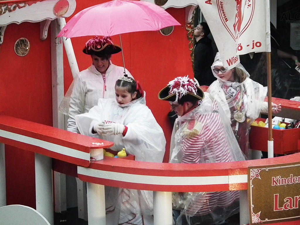 Wissener Karnevalisten trotzten dem Regen