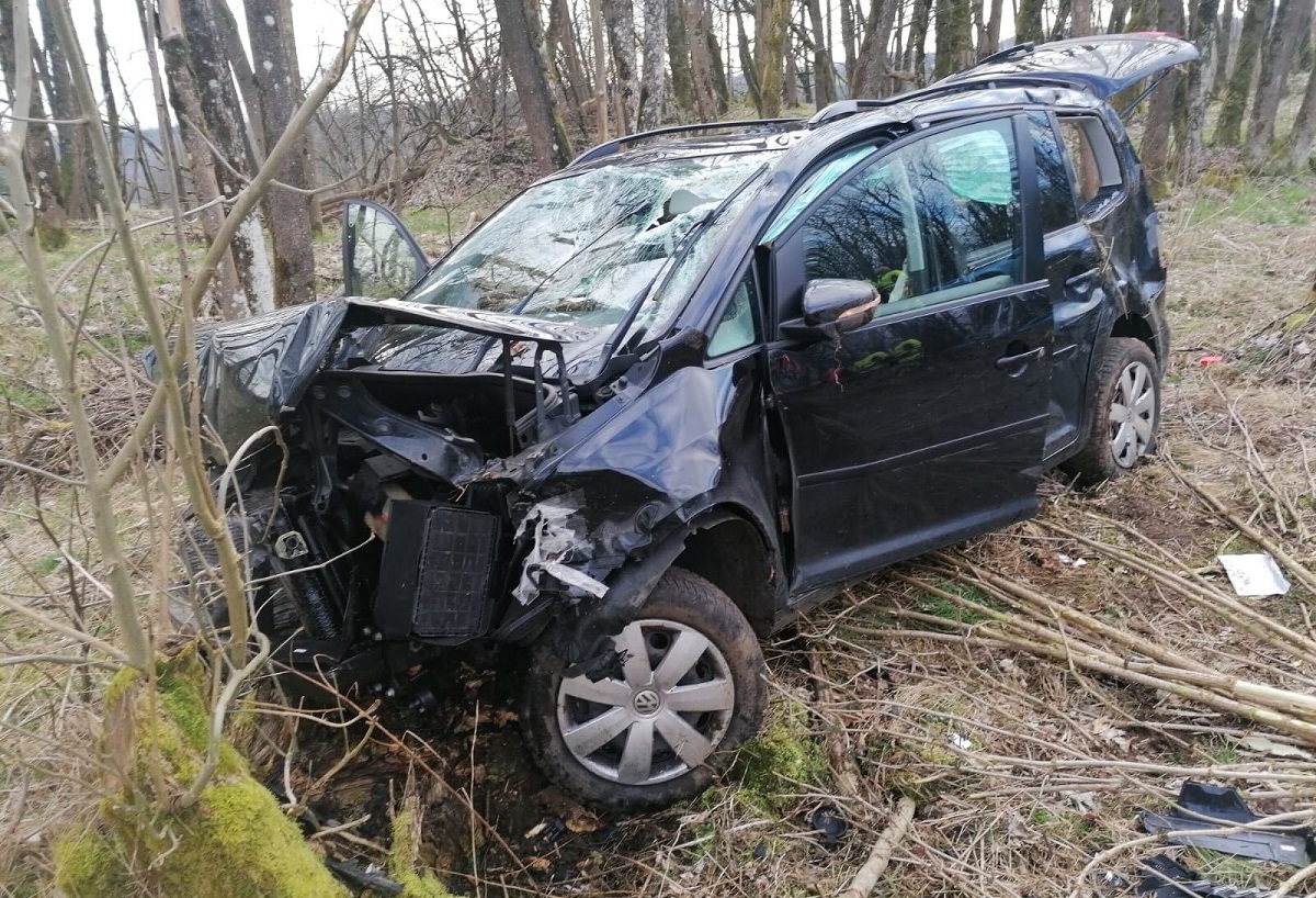 AKTUALISIERT: Schwerverletzte Person bei Unfall auf der B414 bei Nister-Mhrendorf