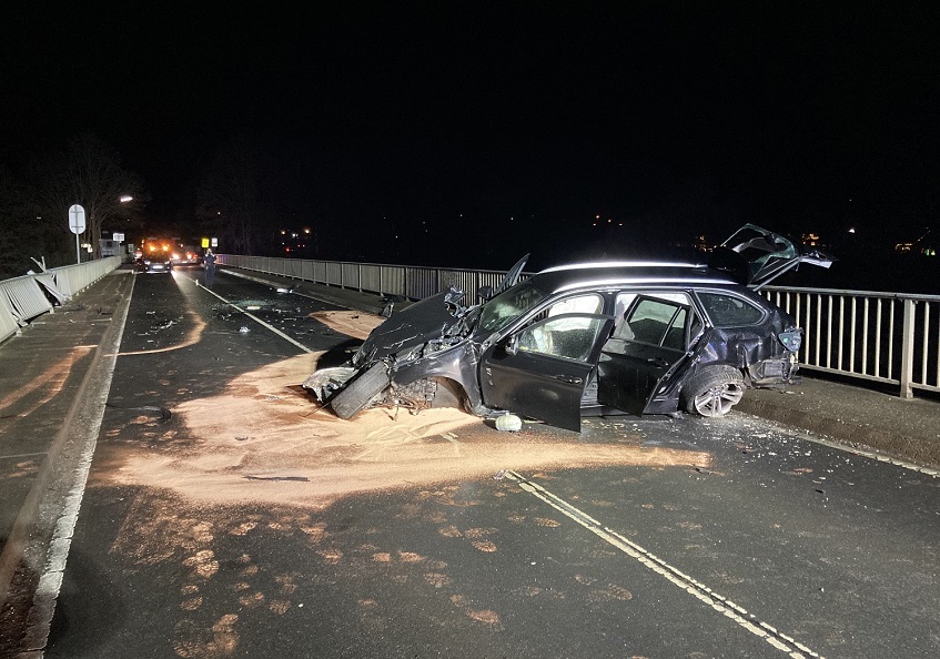 Drei Verletzte bei Verkehrsunfall an der Auermhle in Hamm