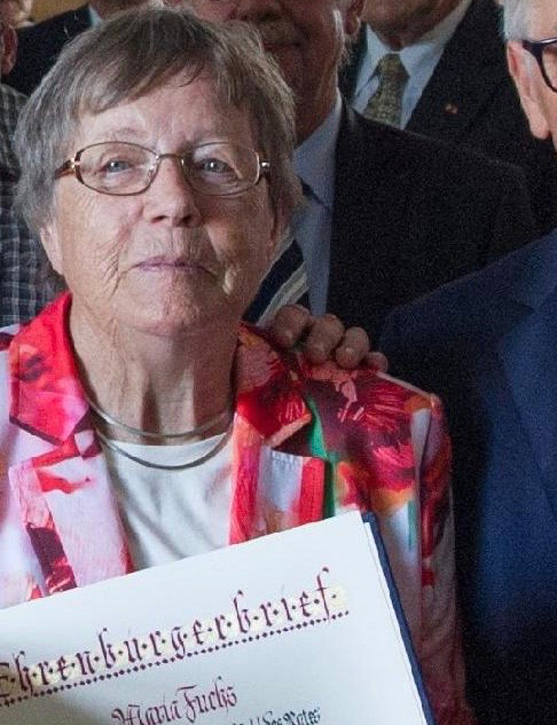 Unkeler Ehrenbrgerin Maria Fuchs ist tot