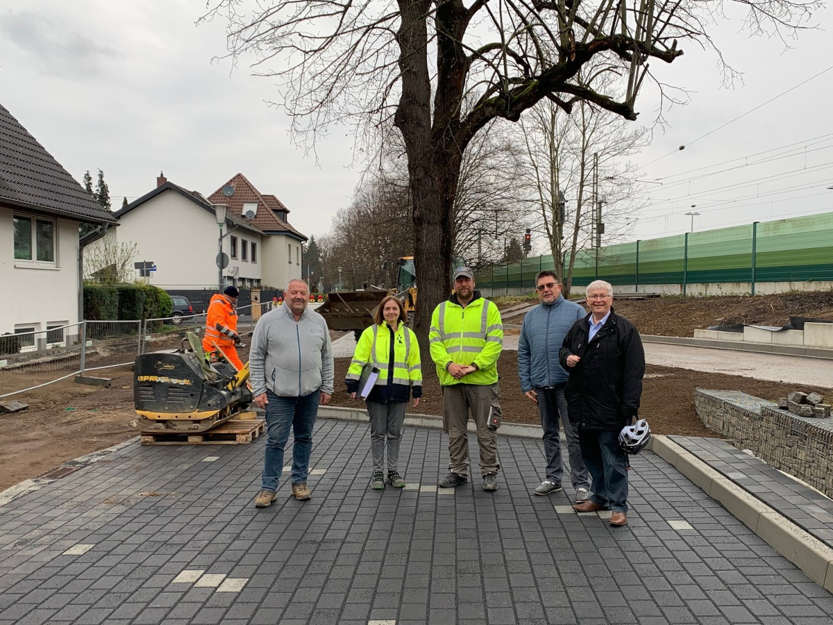 Der erste Bauabschnitt ist fertig. (Foto: Stadt Unkel)