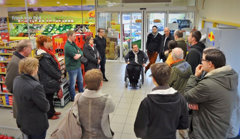 Der CAP-Markt wurde bereits einmal bei einer Unternehmensrundreise besucht. Foto: privat