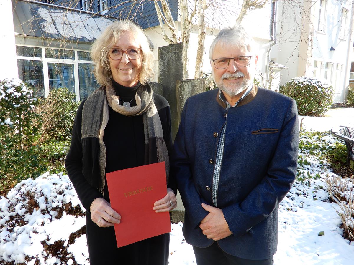 Heike Rosenkranz geht nach fast 50 Jahren in den Ruhestand. (Foto: VG Daaden-Herdorf)