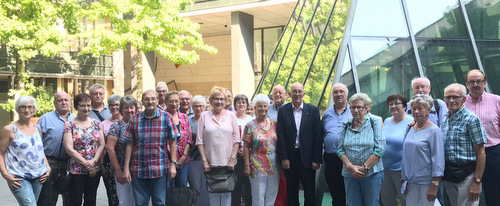 Der VdK-Ortsverband Betzdorf war zu Gast in der Landeshauptstadt Mainz. (Foto: privat)