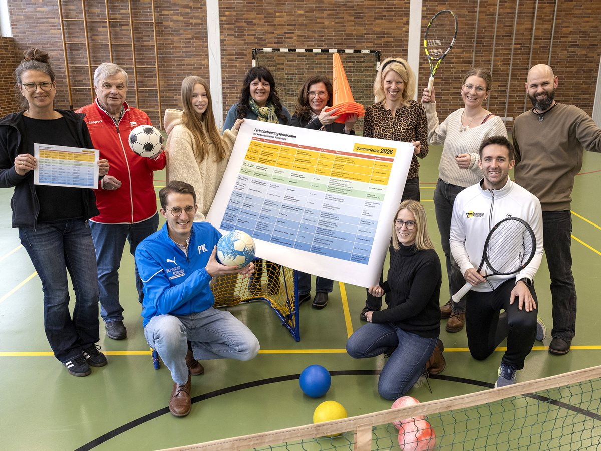 Das Ferienbetreuungsprogramm steht in den Startl�chern. (Foto: R�der-Moldenhauer)