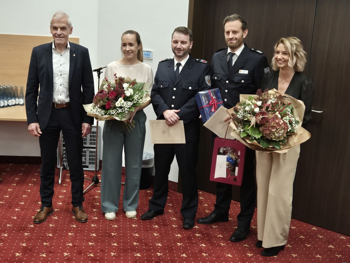 �Chef� der Feuerwehr der VG Altenkirchen-Flammersfeld: Andr� Wollny l�st Bj�rn  St�rz ab