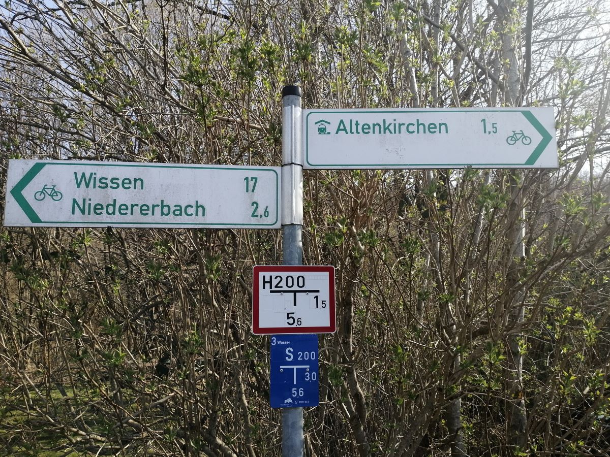 VG Altenkirchen-Flammersfeld: Radwege-Beschilderung fr 62 Kilometer