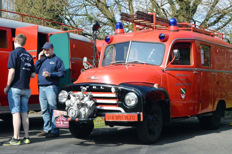 LF8 auf Opel Blitz Baujahr 1957. Fotos: kk