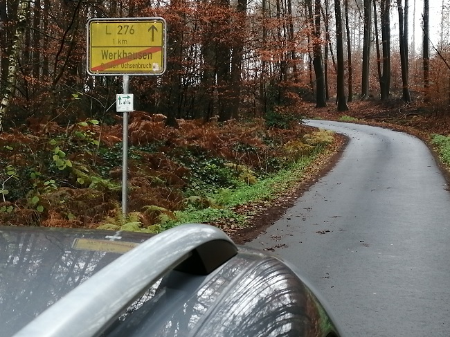 Wieder im Besitz der Ortsgemeinde: Die Strecke zwischen Werkhausen und der L 276 wurde vor Rckgabe saniert. (Foto: hak)