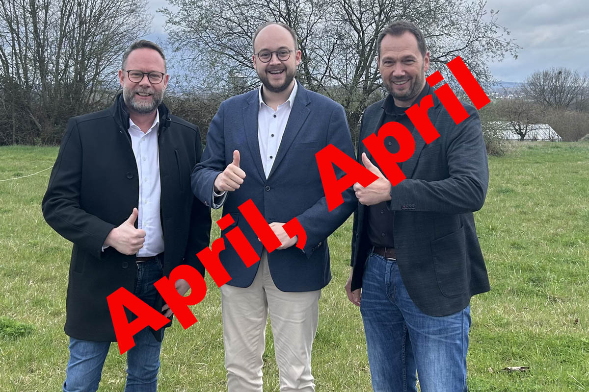 Sie planen eine gro�e Fusion. Von links: Sven Sch�r, Pierre Fischer und Manuel Seiler. Foto: Katrin Hoffmann