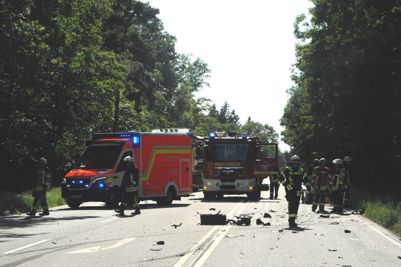 Am 24. Juni ereignete sich der schwere Unfall auf der B 8. (Foto: kk)