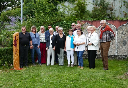 Das KUNSTFORUM WESTERWALD hatte in die Landjugendakademie Altenkirche zur Vernissage seiner Jahreskunstausstellung geladen. (Foto: KUFOWW)