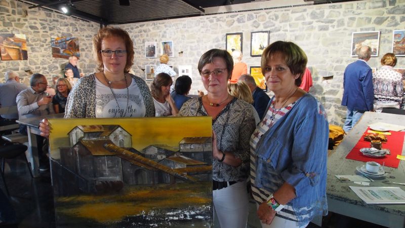 Vernissage Atelier Brenner. Fotos: Tatjana Steindorf und Westerwlder Foto-Freunde 