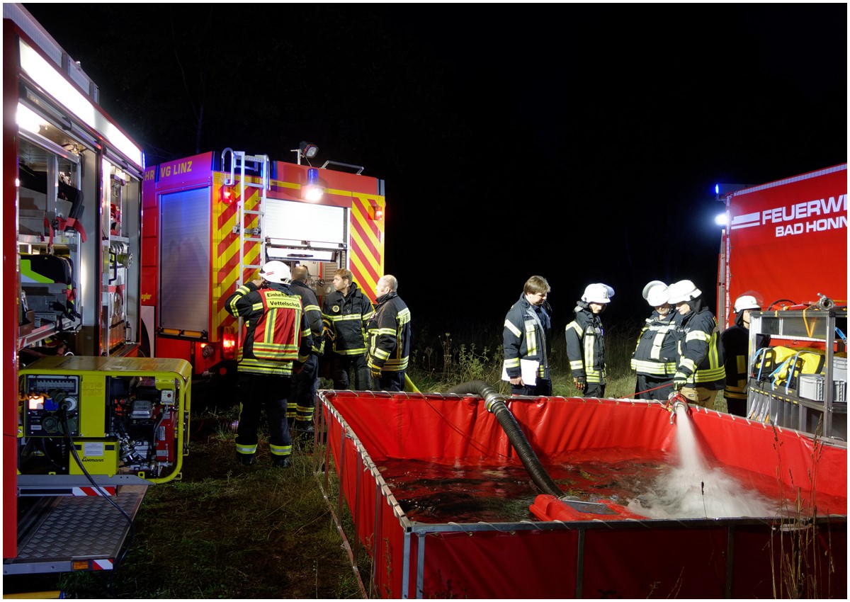 Feuerwehren Vettelscho und Aegidienberg: Fr den Ernstfall geprobt