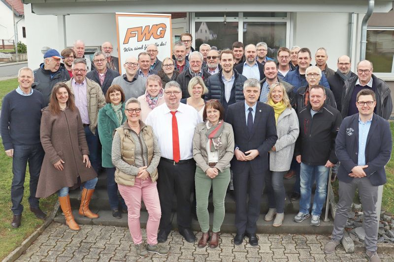 Kandidatenaufstellung der FWG der Verbandsgemeinde Selters. Fotos: privat