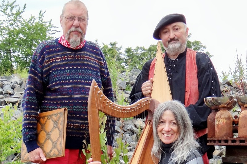 Das Shamrock Duo und Rolf Henrici (Foto: Shamrock Duo)
