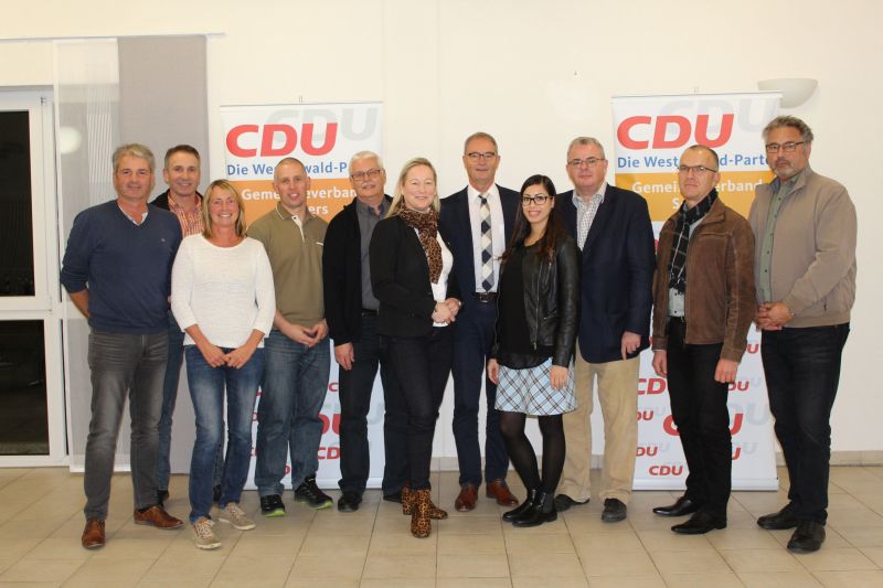 Der neue Vorstand der CDU Selters. Foto: privat