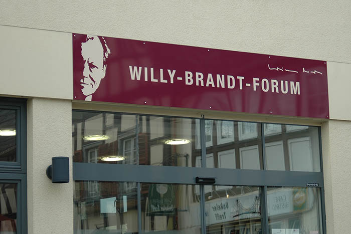Polnische Studenten besuchen das Willy-Brandt-Forum 