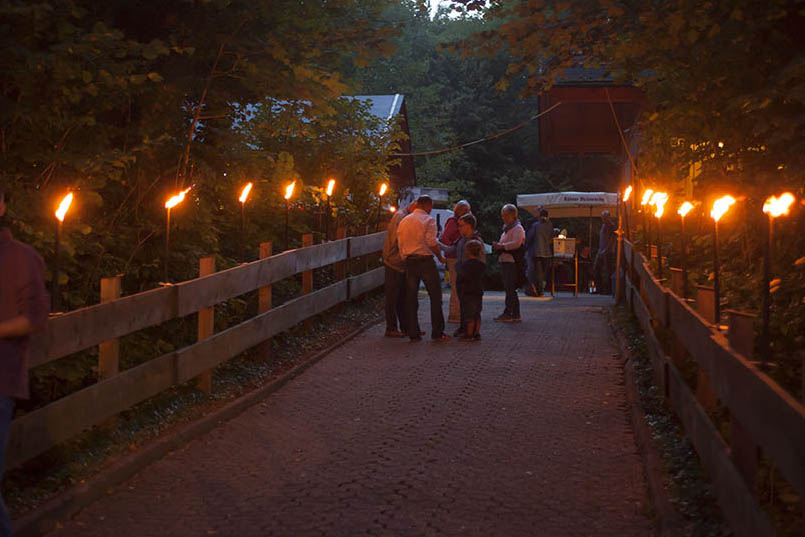 Das Weiherfest war einer der Hhepunkte. Archivfoto: Wolfgang Tischler