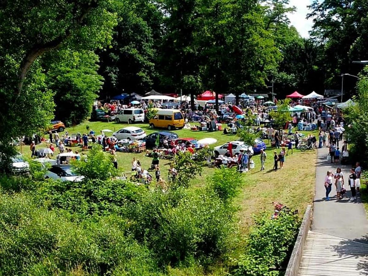 Beim Inslmarkt auf der Wiedinsel gibt es neben Flohmarkt auch wieder eine Schallplattenb�rse. (Foto: Veranstalter)