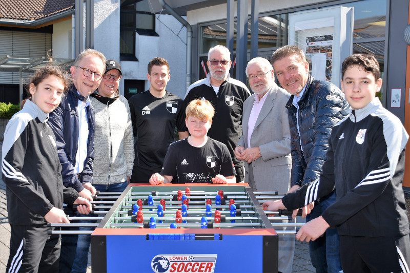 Fuball-Kicker fr die Jugend des SV Windhagen