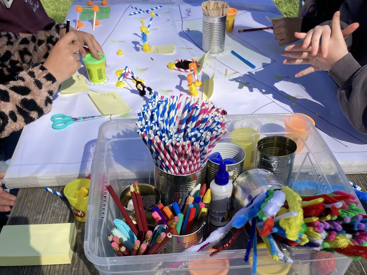 Im Mittelpunkt des Workshops stand der Spielplatz in Weyerbusch. (Foto: Veranstalter)