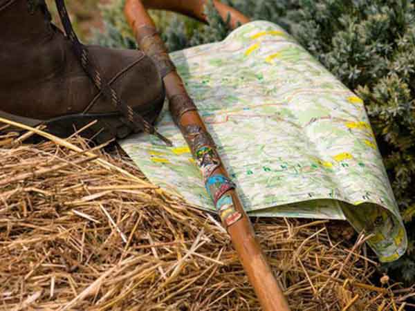 Gefhrte Wanderung am 28. April: auf dem Wiedweg zur Erbsensuppe