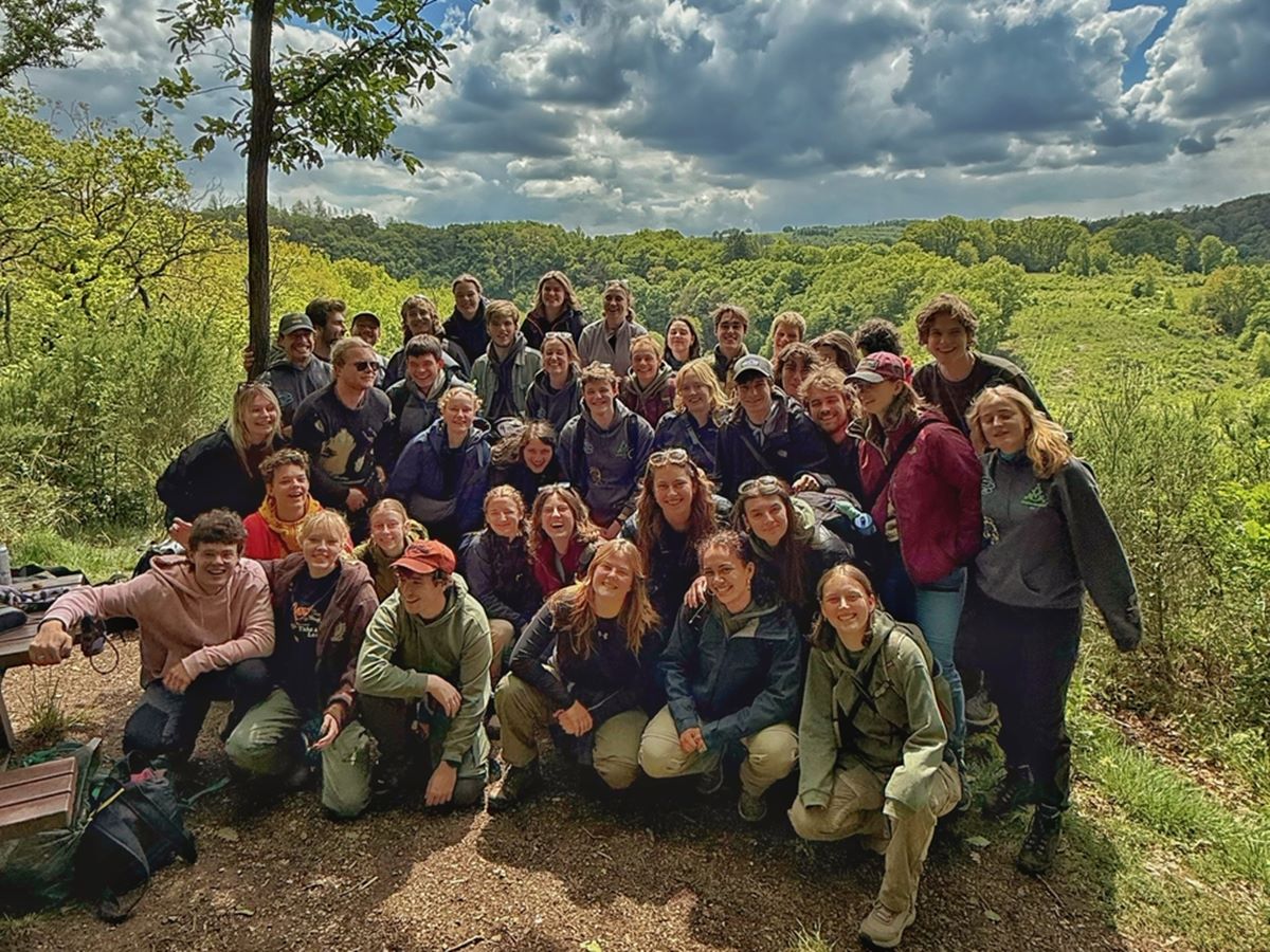 Die Studenten aus Utrecht erkundeten das Nistertal. (Foto: Typisch Westerwald)