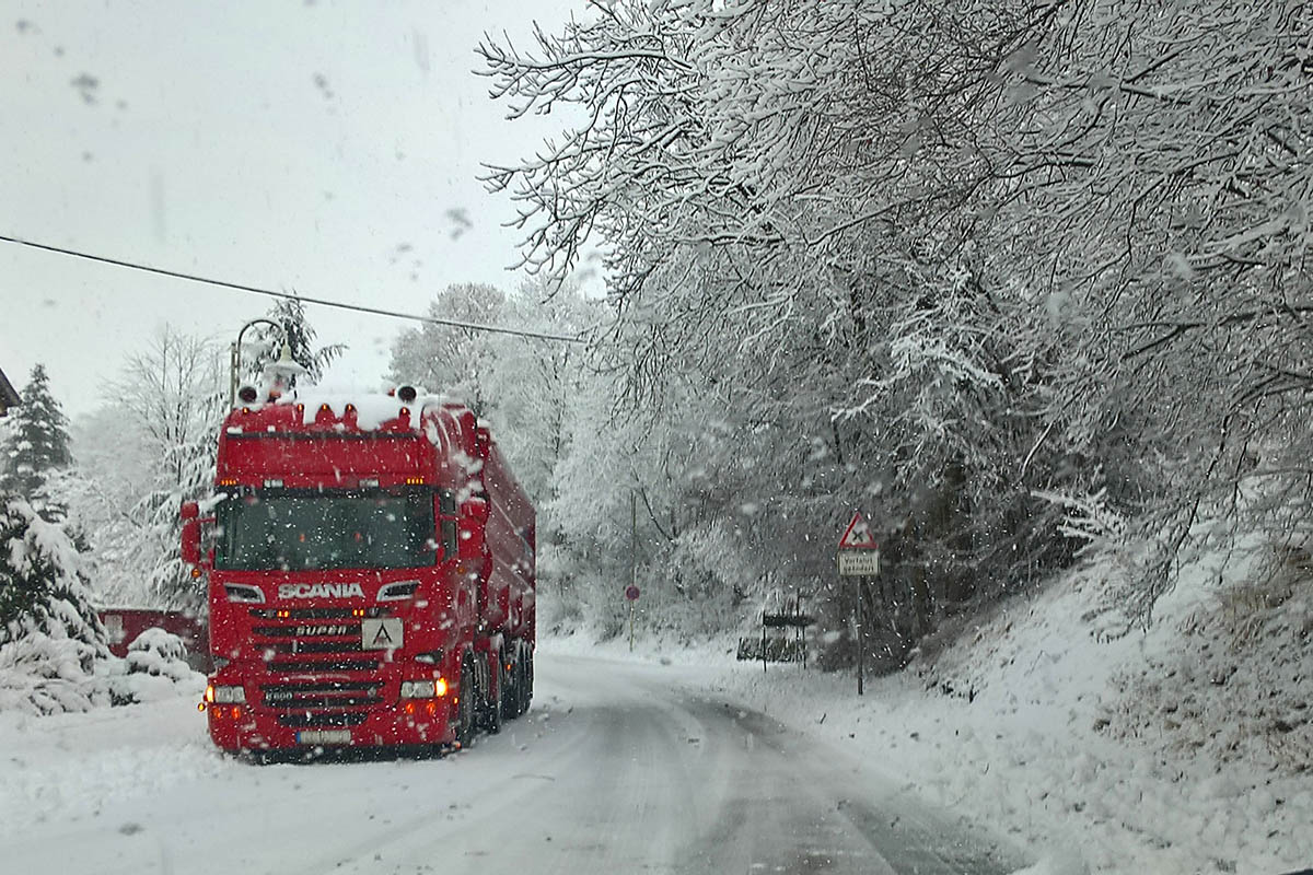 Warnung vor Schnee und Eisregen am Wochenende im Westerwald