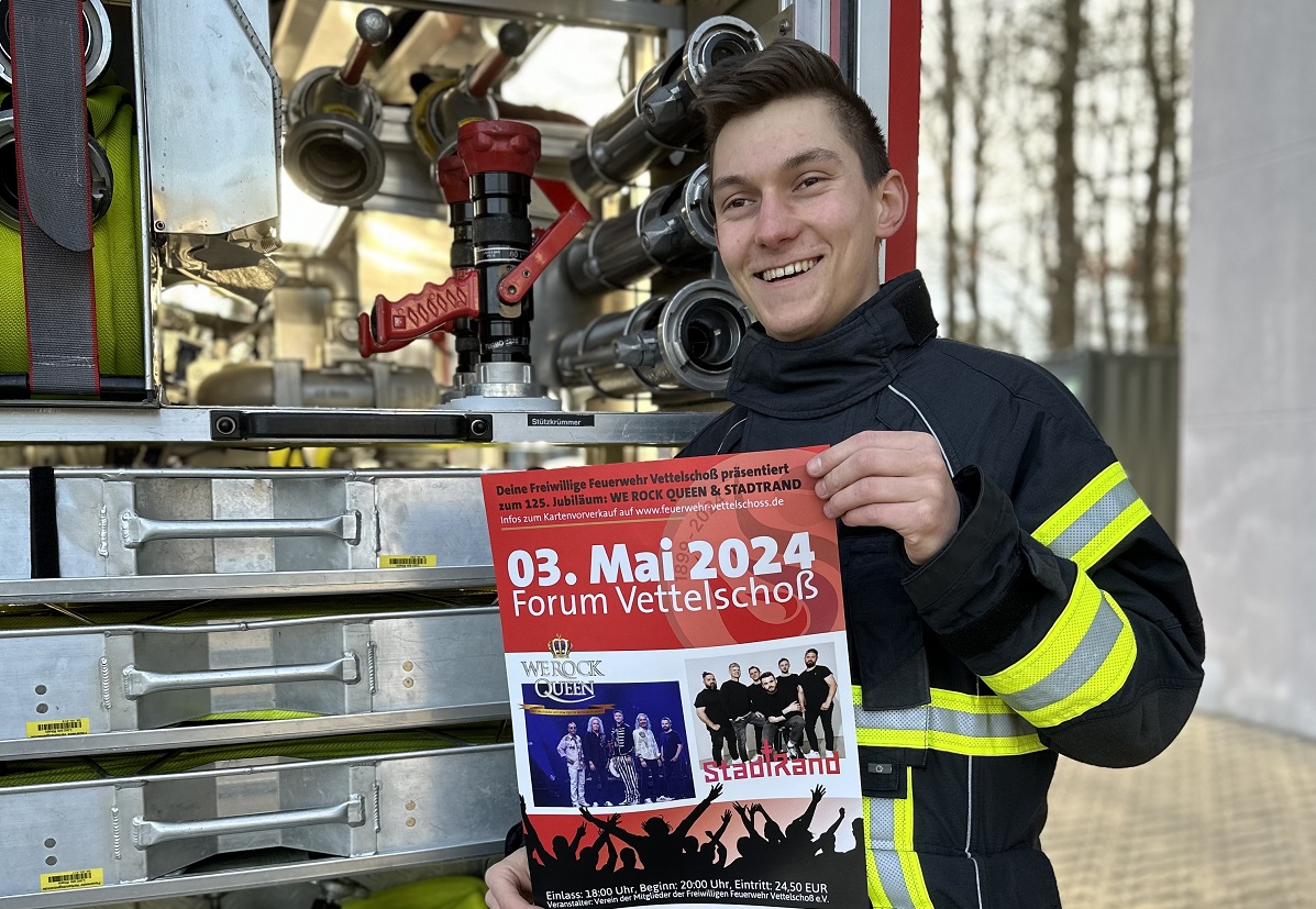 125 Jahre Feuerwehr Vettelscho: "We rock Queen" und "Stadtrand" rocken zum Auftakt des Jubilums