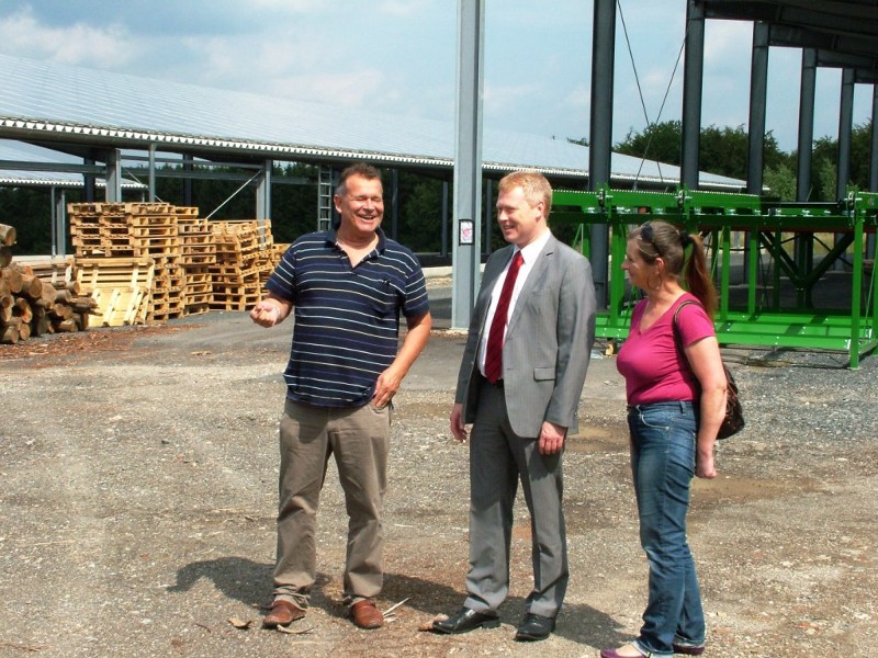 Jrgen Grtner, MdL Thorsten Wehner, Doris Ecker (von links).