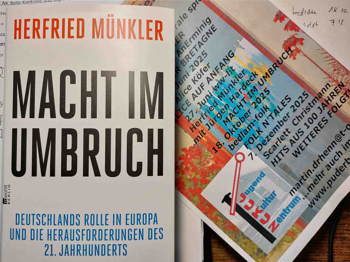 Herfried Mnkler spricht in seinem Buch ber die Herausforderungen, vor denen Deutschland steht. (Foto: Projektgruppe Jugend, Kultur und Soziales)