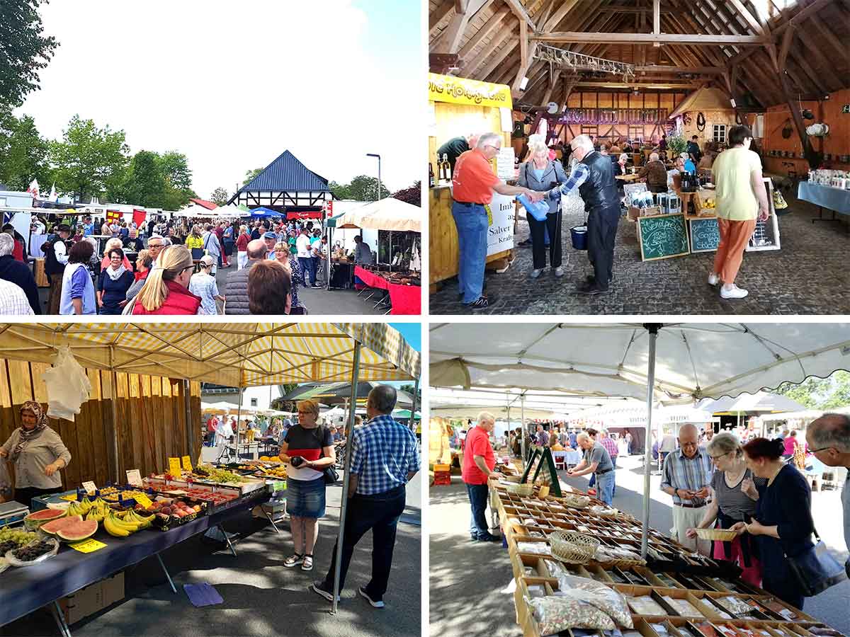 Dreschhallenmarkt in Mnchhausen: Ein Fest fr Genieer und Geselligkeit startet in Saison