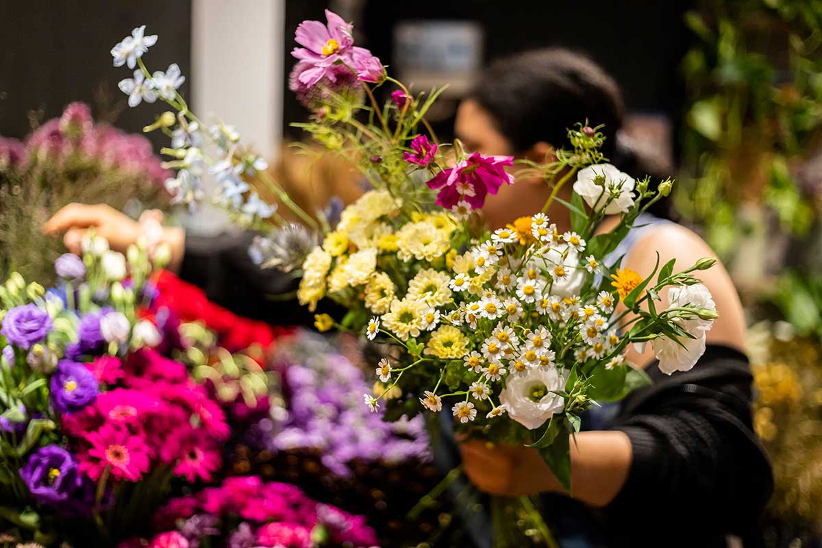 Bessere Löhne für Floristen. (Foto: IG BAU Tobias Seifert)