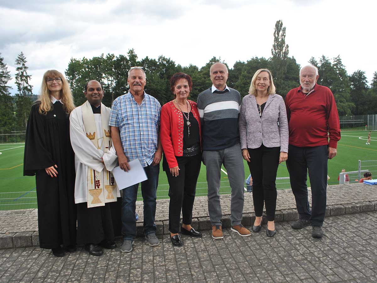 Sportplatz als Investition in die drfliche Zukunft