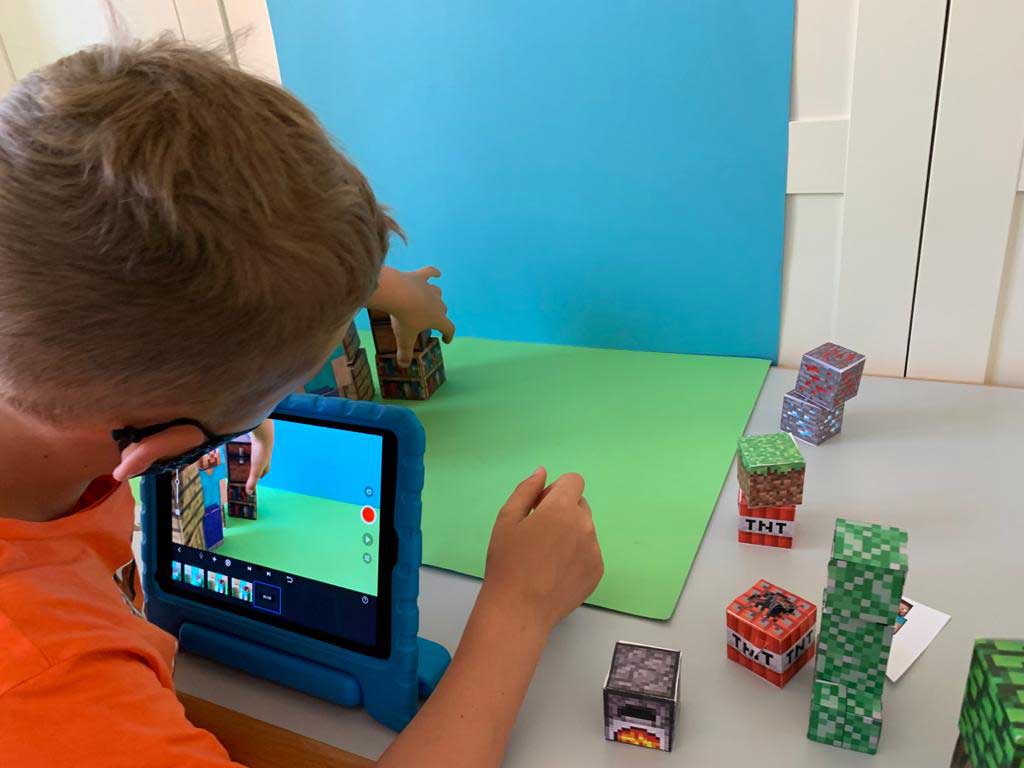 Jugend- und Kulturzentrum "Zweite Heimat": Minecraft Stop-Motion Trickfilm Workshop