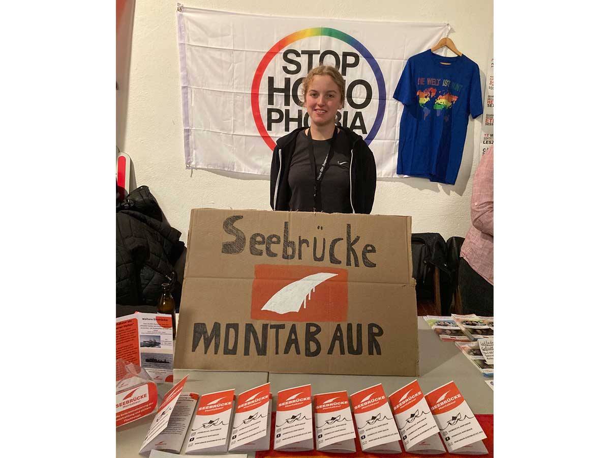 Keana Mller hat die Initiative "Seebrcke Montabaur" ins Leben gerufen. (Foto: Seebrcke)