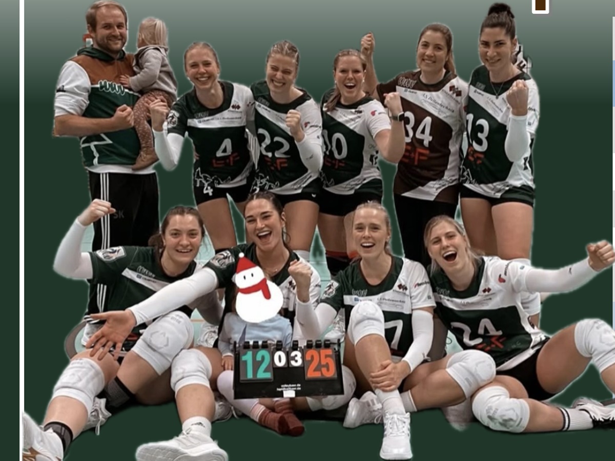 Die Damen der Westerwald Volleys konnten sich ber zwei Siege freuen. (Foto: Verein)