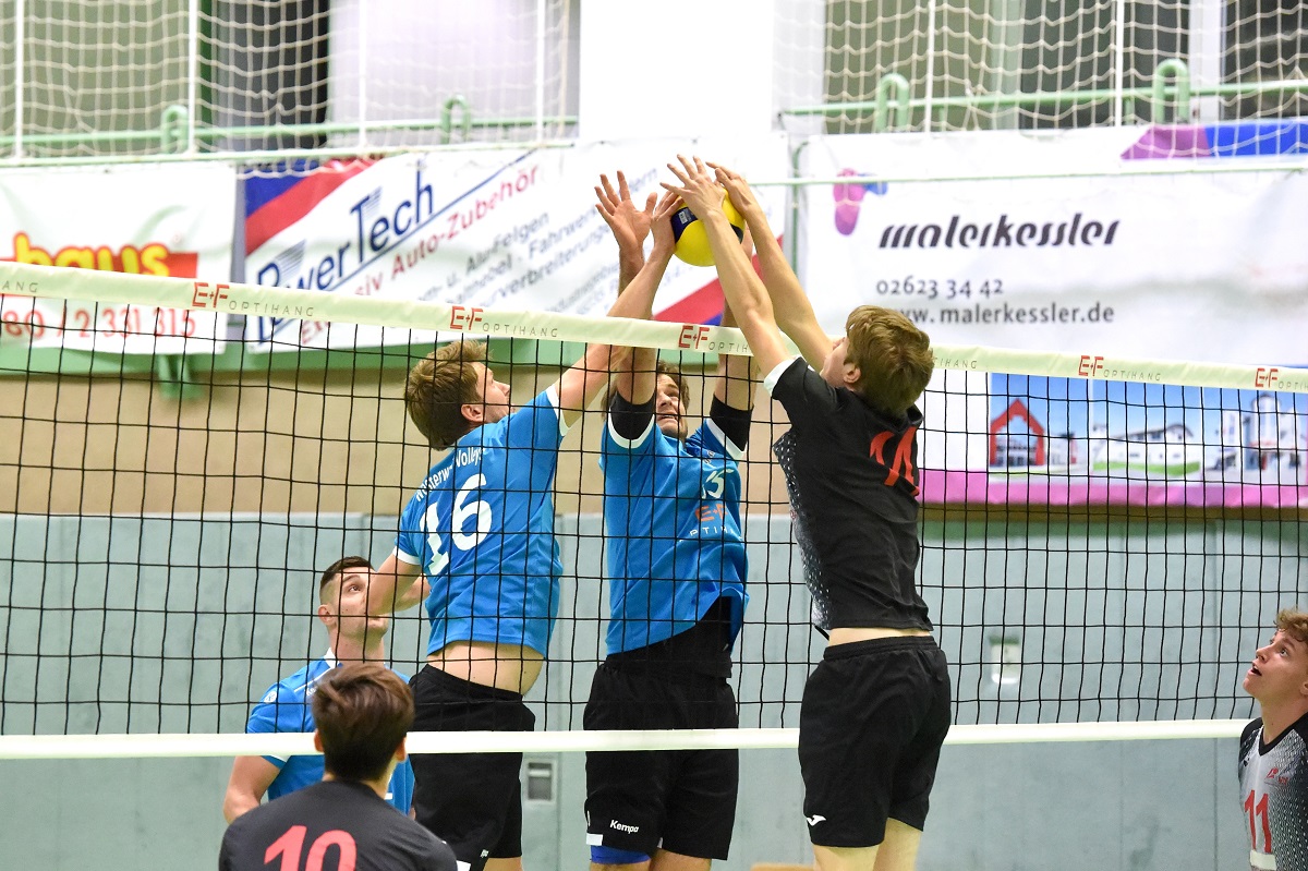 Sieg fr die Westerwald Volleys zum Saisonauftakt
