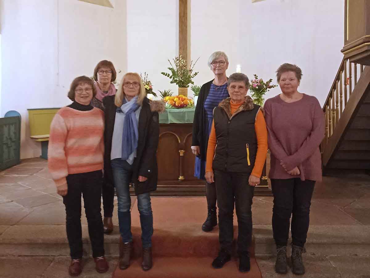 Das Weltgebetstagteam aus Kirburg. (Foto: Felix Fleming)