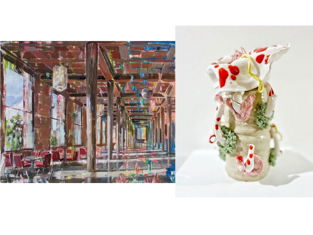 Kunst im Dialog: "Domus Fragilis" vereint Keramik und Malerei in Molsberg
