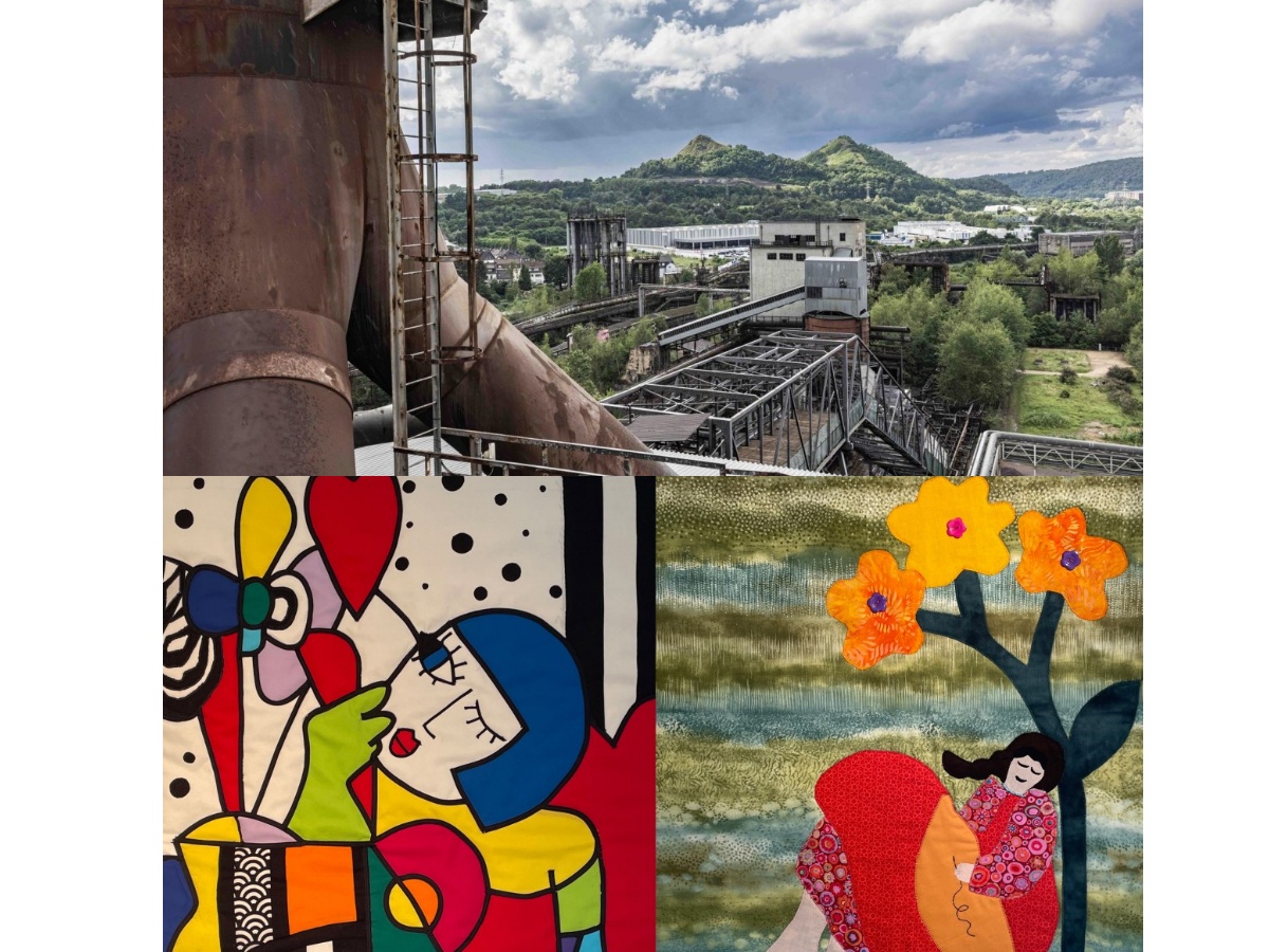 Industrielandschaft (oben) (Foto: Jan Bosch) und "Weibsbilder" (unten) (Foto: Nadelhexen)