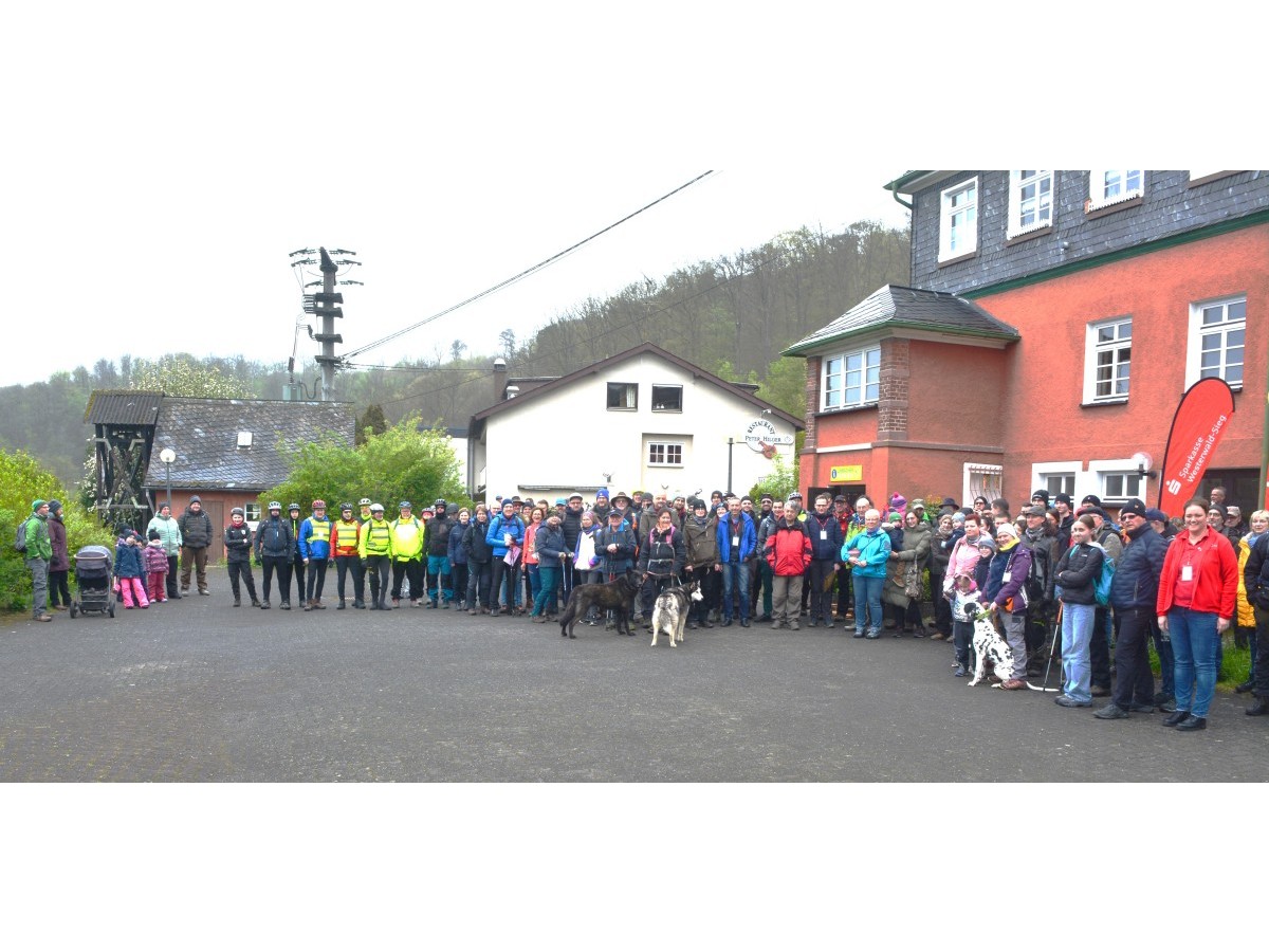 Dritte Spendenwanderung der Sparkasse Westerwald-Sieg in Limbach war wieder ein groer Erfolg