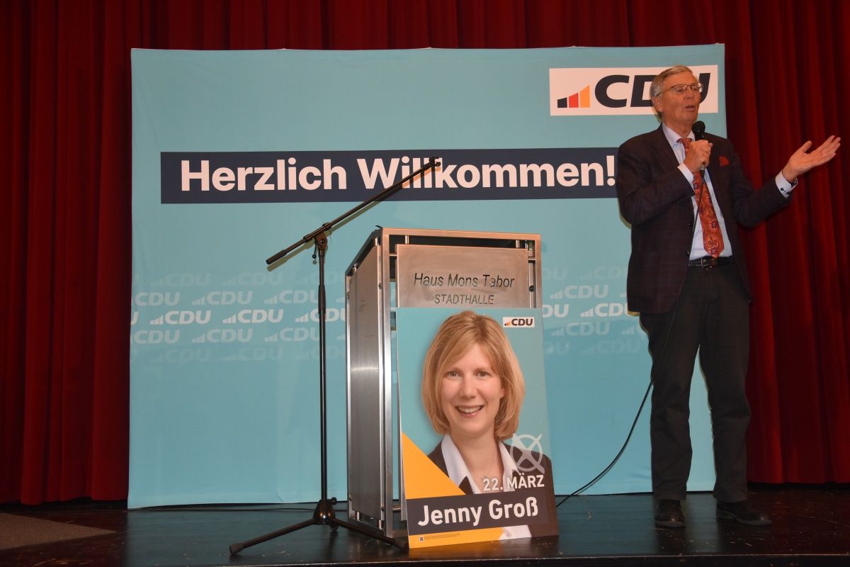 Wolfgang Bosbach in Montabaur (Fotos: Mariam Nasiripour)