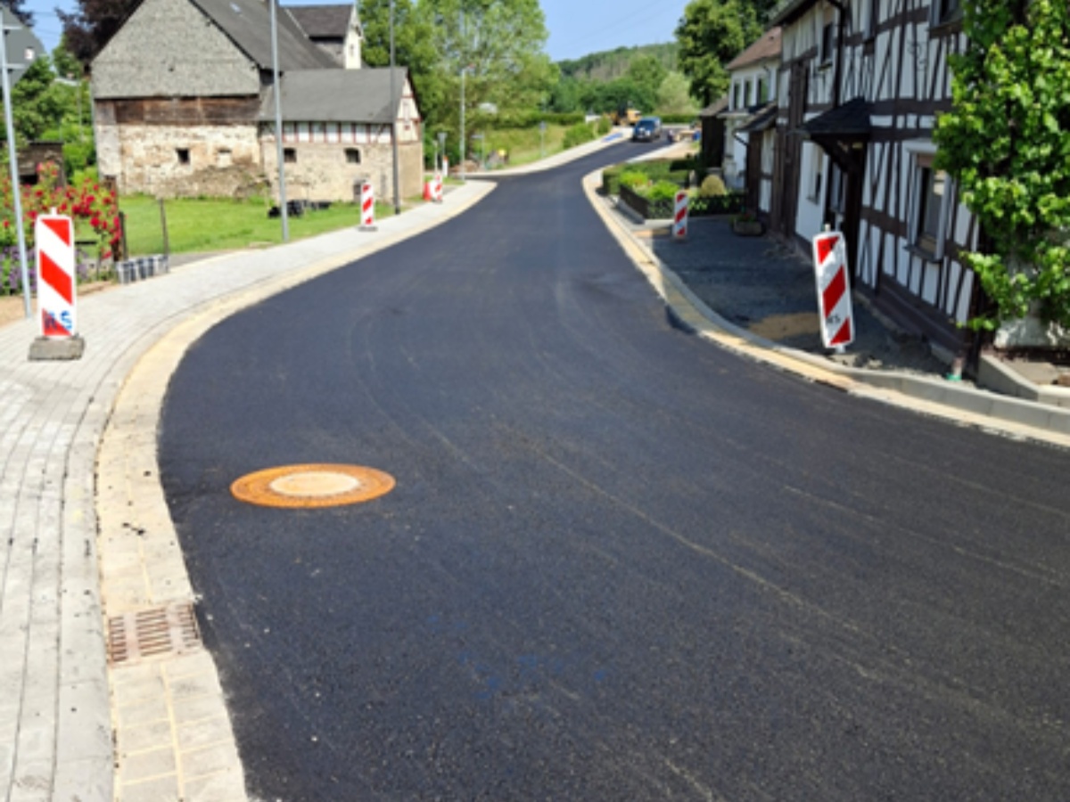 Ausbau der K 21 Streithausen (Foto: Landesbetrieb Mobilitt Diez)