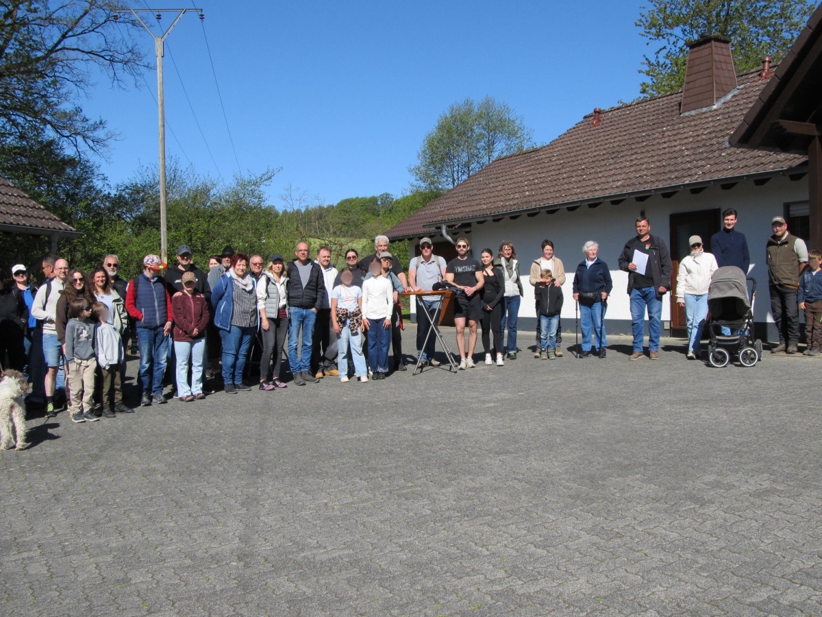 Maiwanderung zum 625-j�hrigem Bestehen von Werkhausen (Fotos: Peter K�hlem)